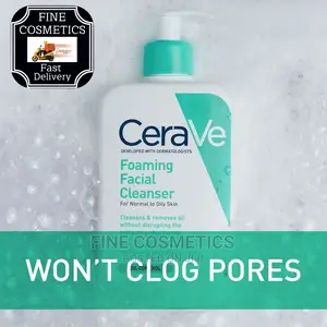 Cerave Foaming Facial Cleanser Daily Face Wash for Oily Skin