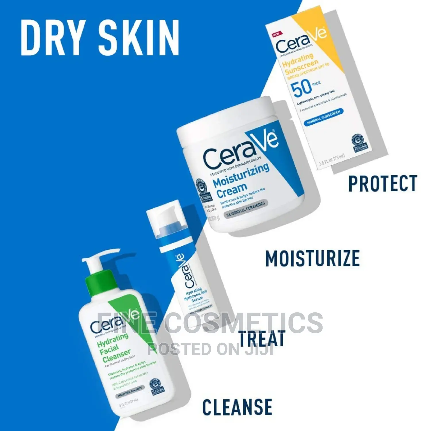 Original CERAVE Hydrating Cleanser 473ml Big Size