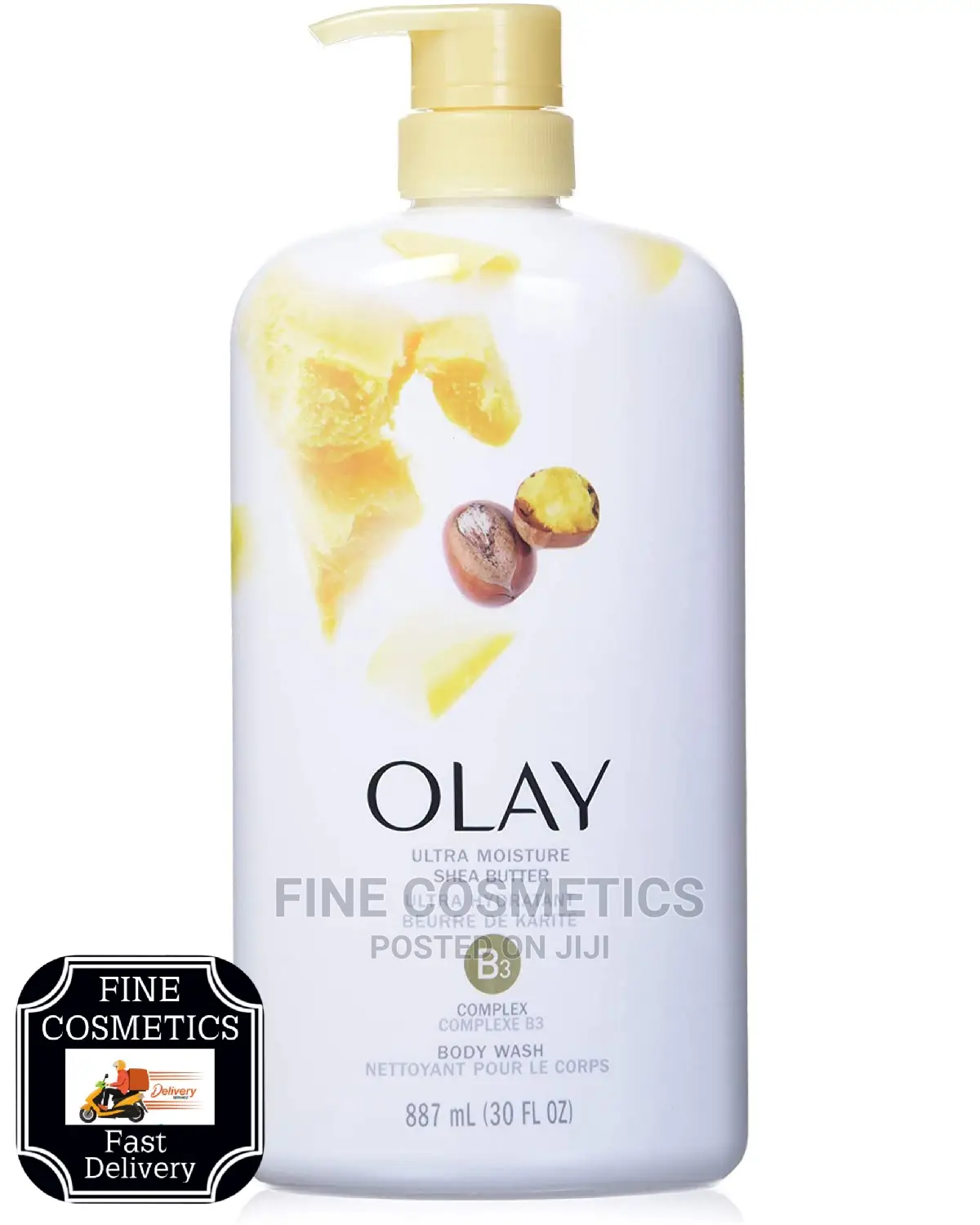 OLAY Ultra Moisture Shea Butter B3 Complexion Body Wash 887g
