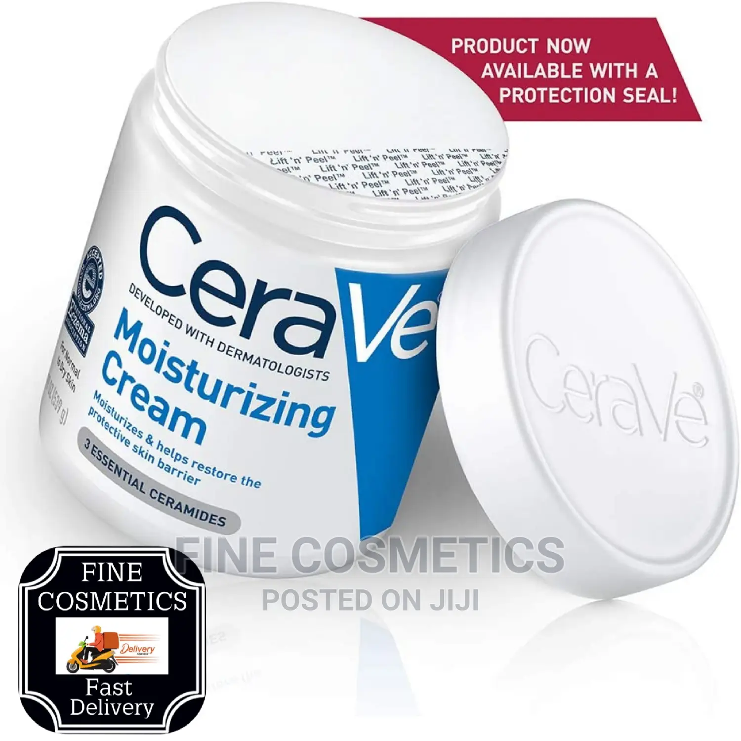 CERAVE Face and Body Moisturizing Cream for Dry Skin 453g