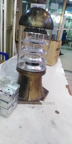 Goldish Gate/Fence Lamps