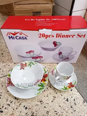 20pieces Flowerd Dinner Set