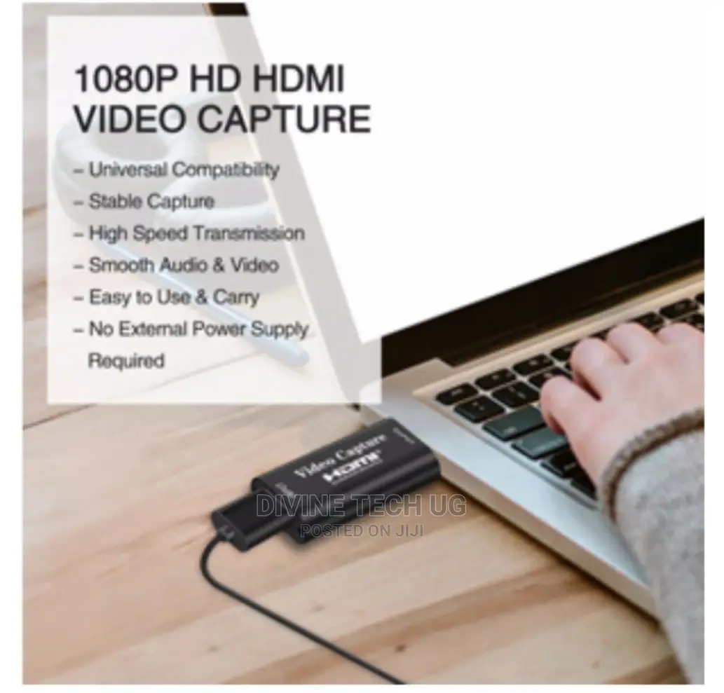 Capture Card, Video Capture Card -1080p Full Hd
