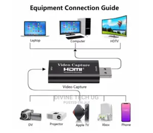 Capture Card, Video Capture Card -1080p Full Hd