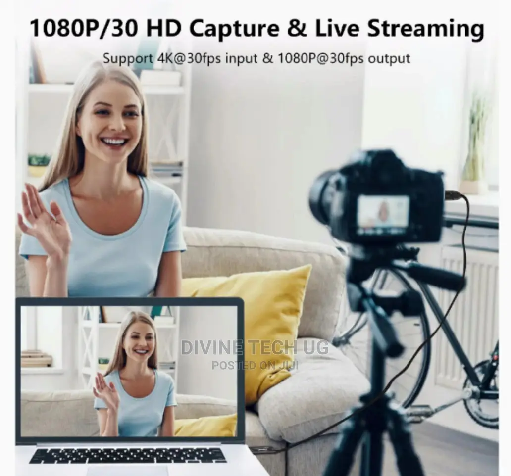 Capture Card, Video Capture Card -1080p Full Hd