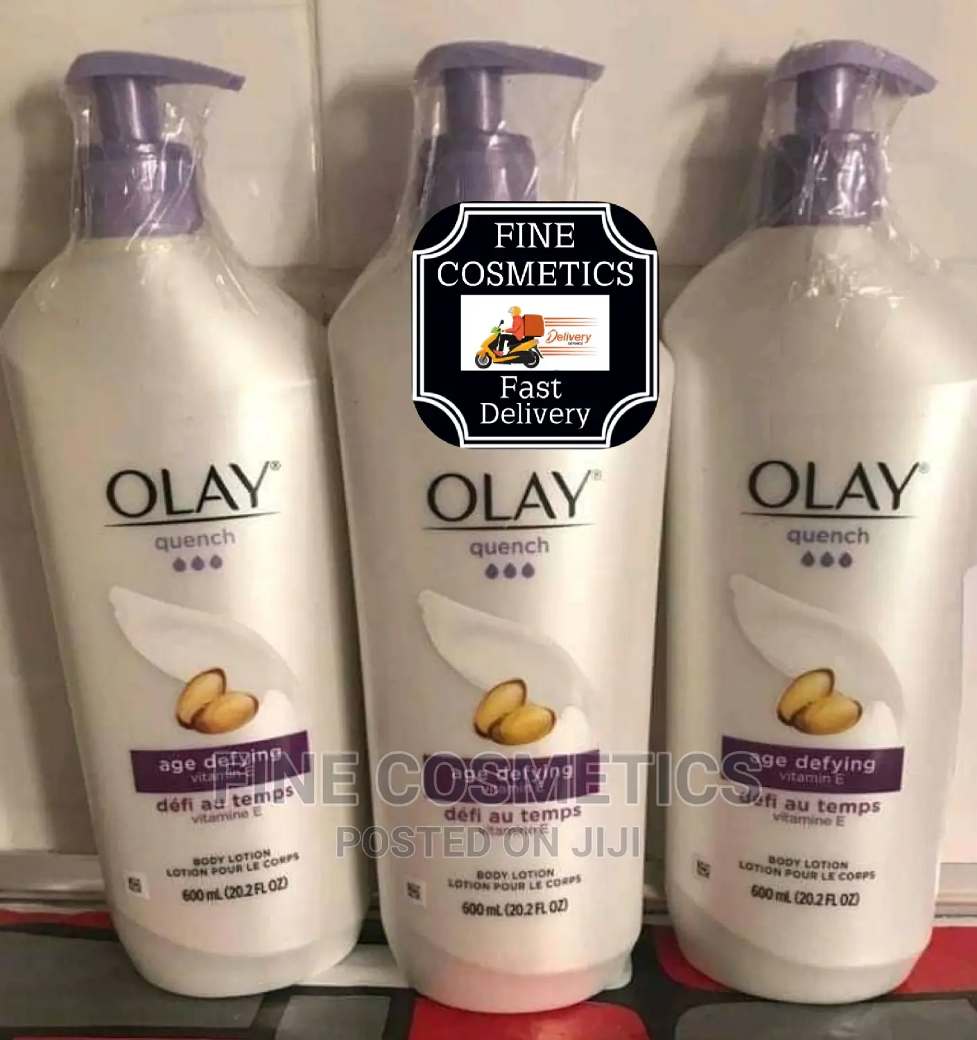 OLAY Quench, Age Defying Vitamin E Body Lotion 600ml