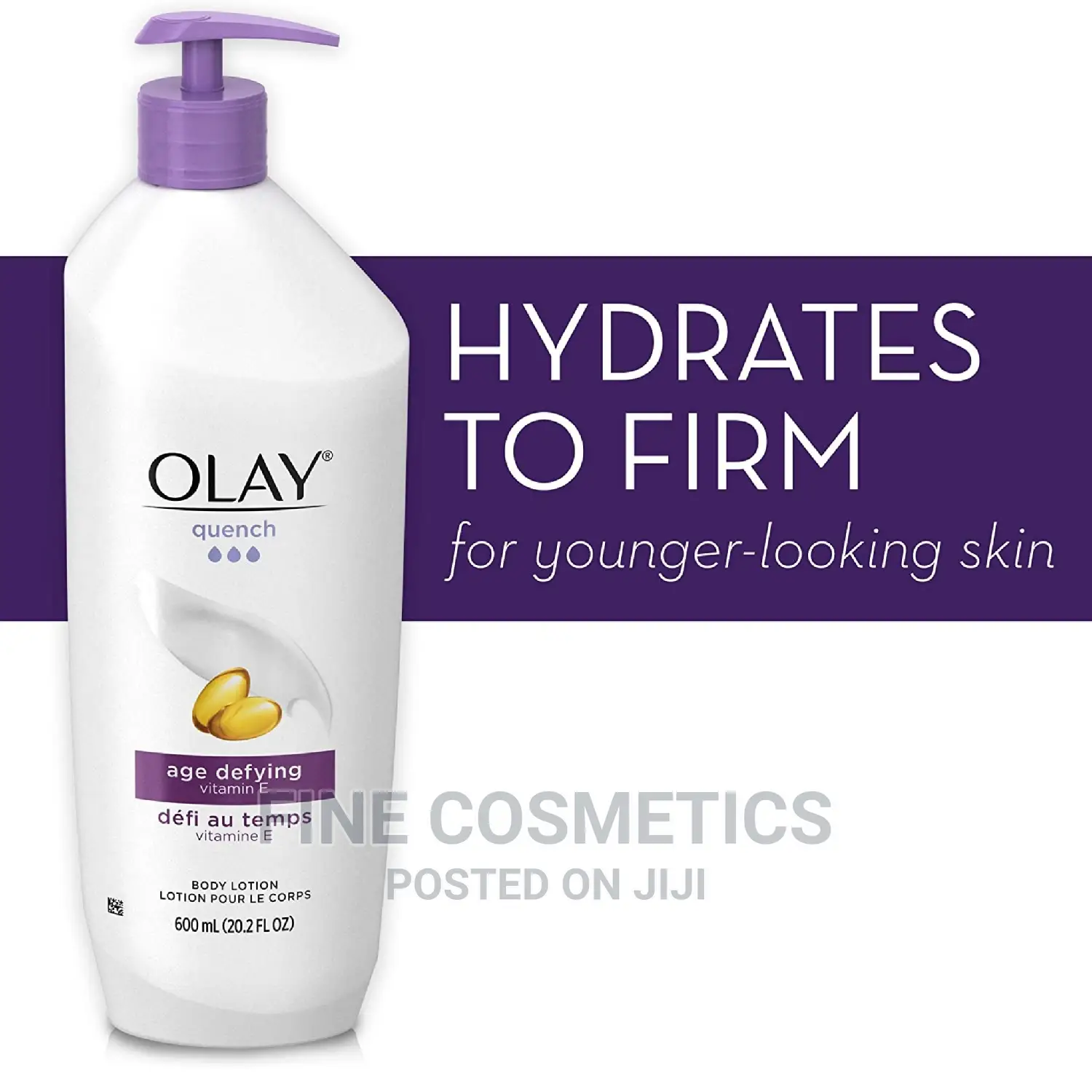 OLAY Quench, Age Defying Vitamin E Body Lotion 600ml