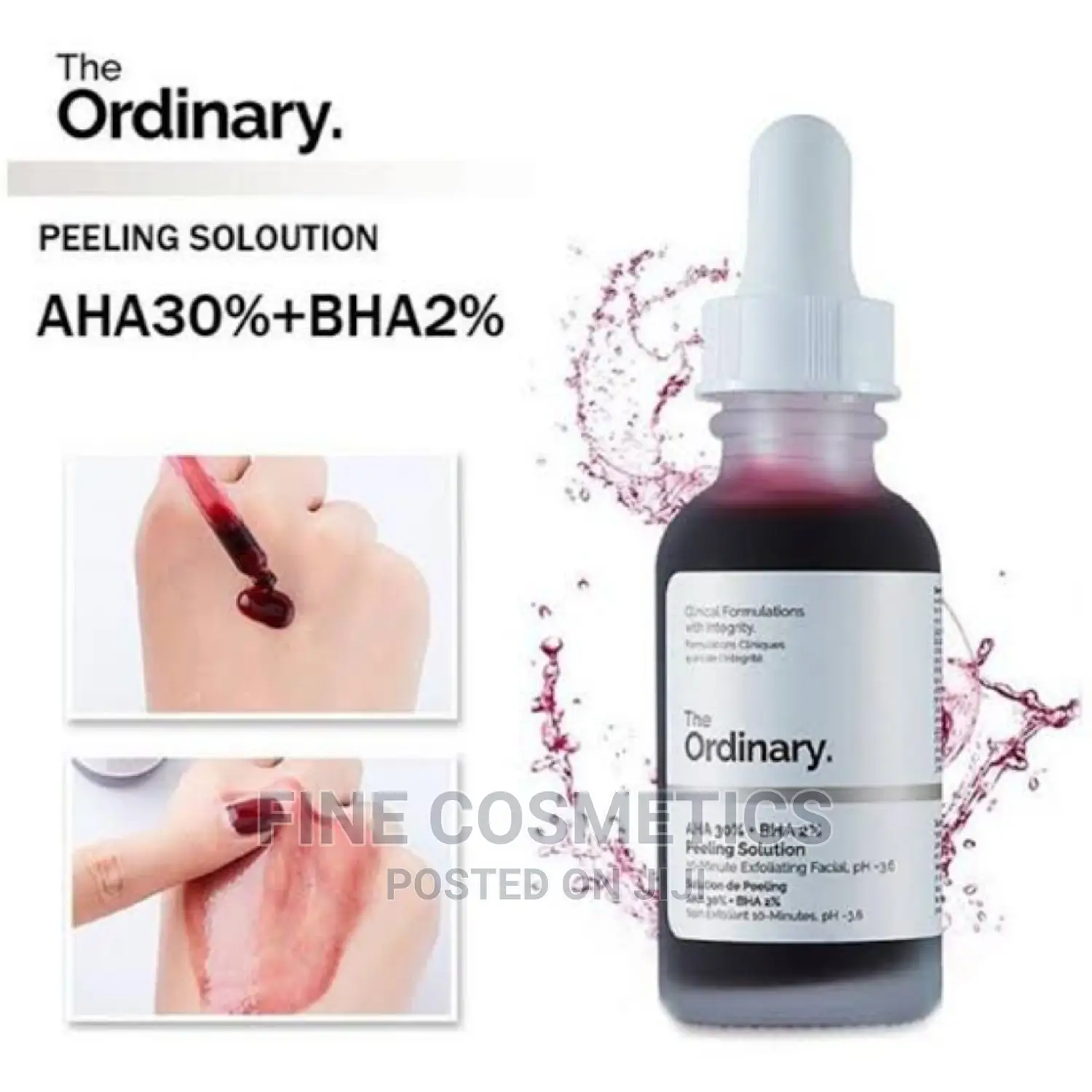 1pc the Ordinary Serum, Peeling Solution 30ml