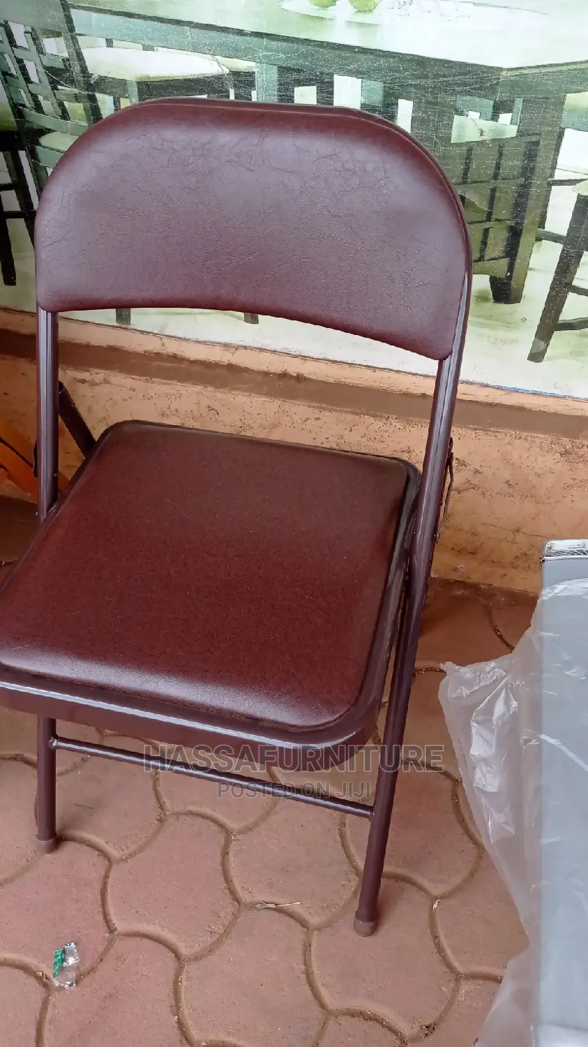 Foldable Leather Chair