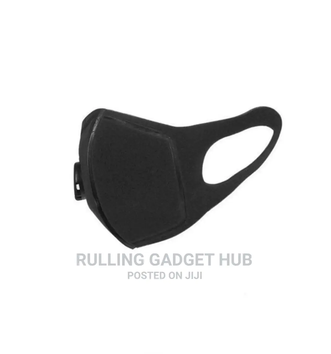 Double Layer Filter Mask -black