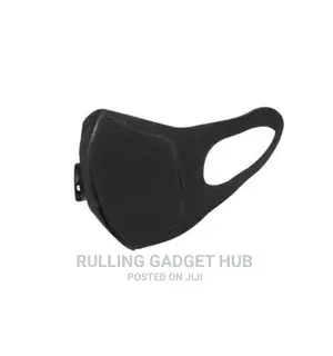 Double Layer Filter Mask -black