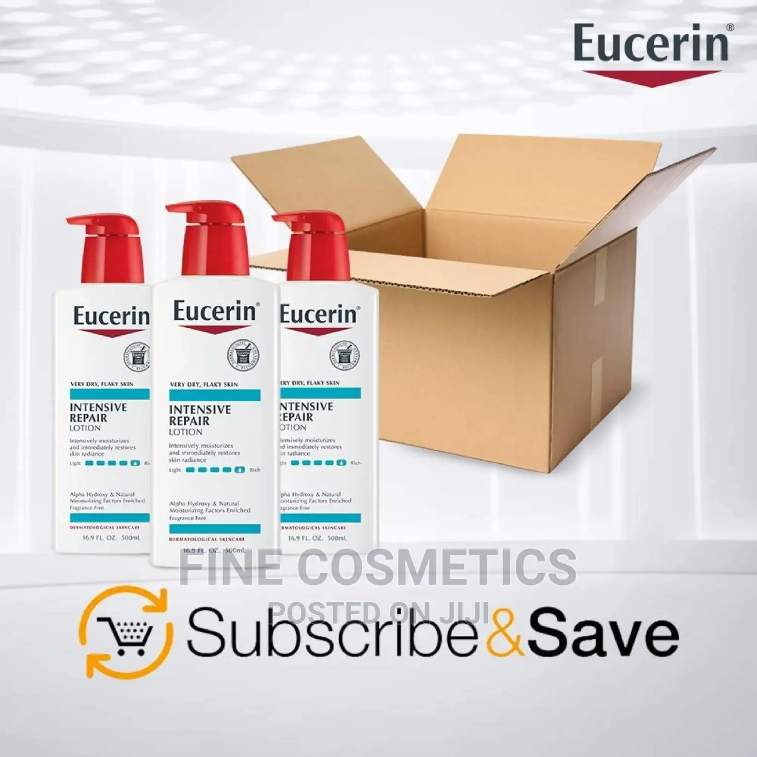 Eucerin Intensive Repair Lotion for Very Dry Flaky Skin 500g