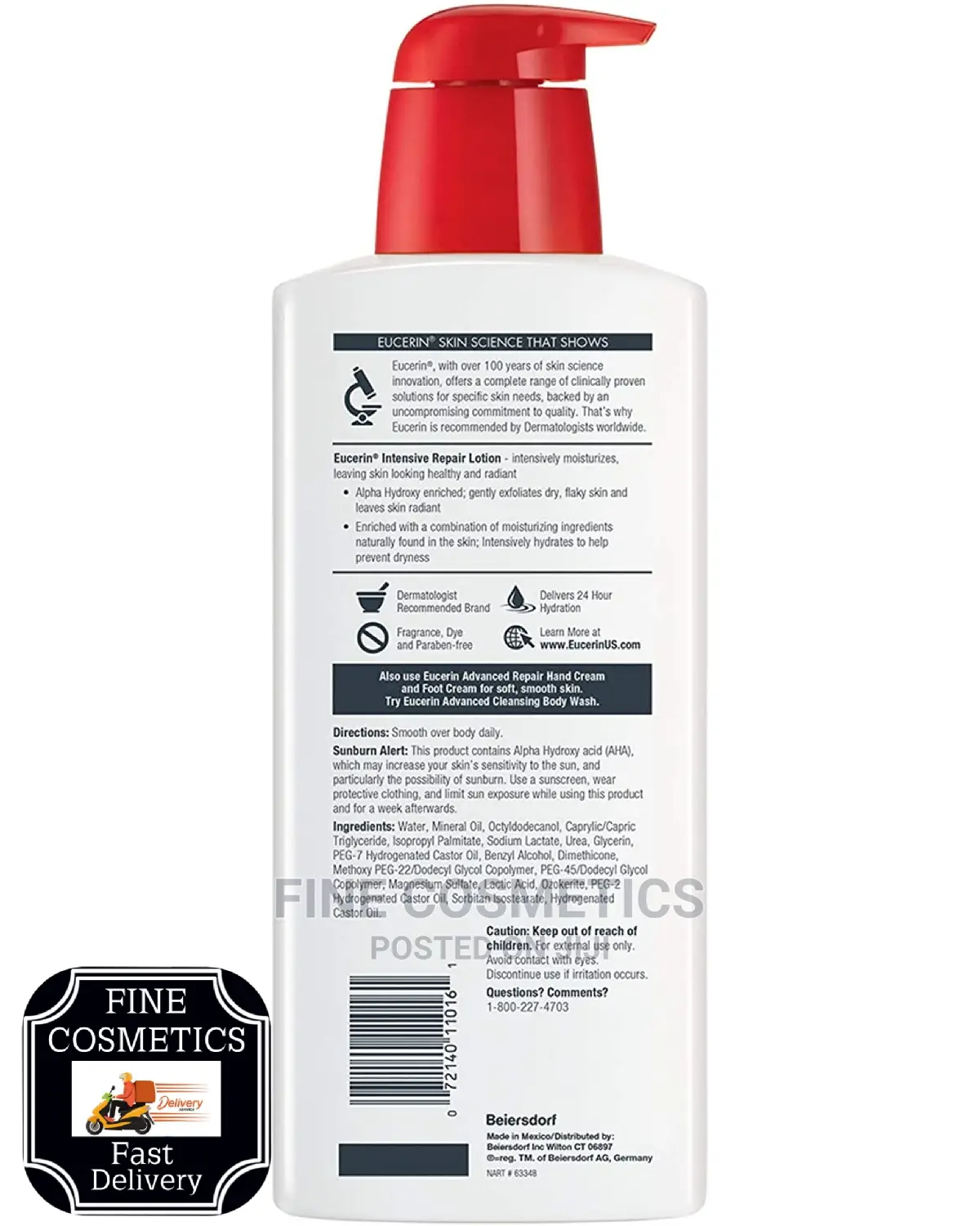 Eucerin Intensive Repair Lotion for Very Dry Flaky Skin 500g