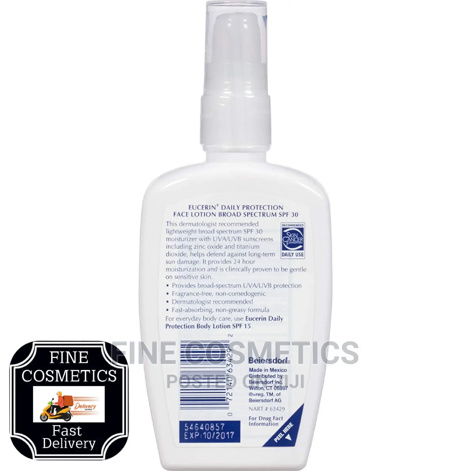 Eucerin Daily Protection Face Lotion, Broad Spectrum SPF 30