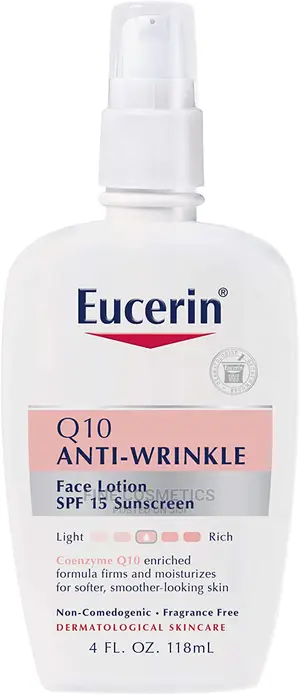 Eucerin Q10 Anti-wrinkle Face Lotion With SPF 15 Sunscreen