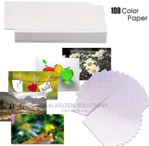 Canon Color Ink Paper Sheets + 3 Ink Toners for Canon Selphy