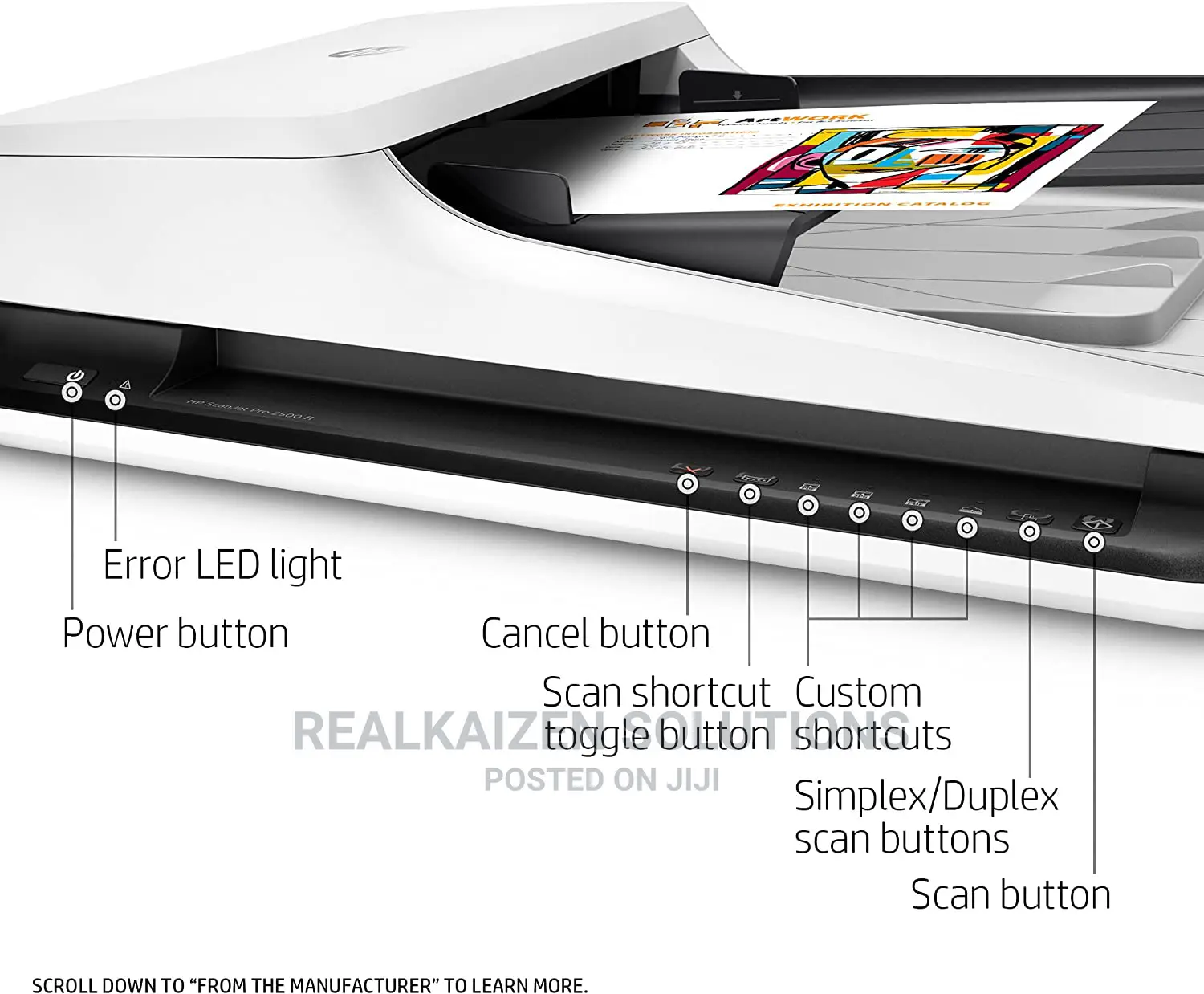 HP Scanjet Pro Flatbed Proffessional Scanner
