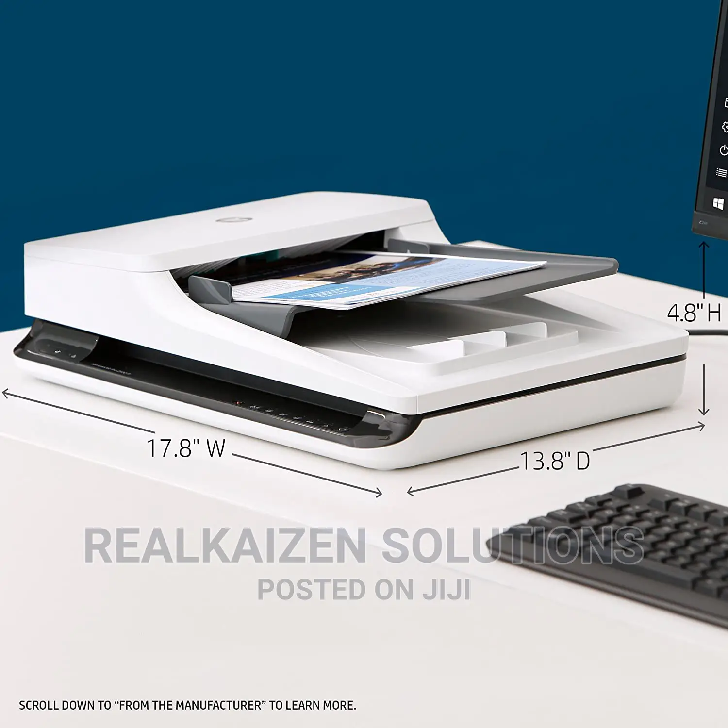 HP Scanjet Pro Flatbed Proffessional Scanner