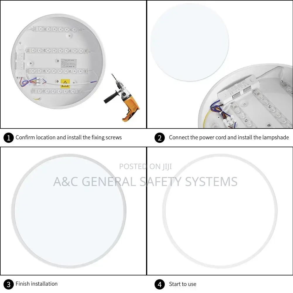 Celling Wall Panel Round LED Lights 18w