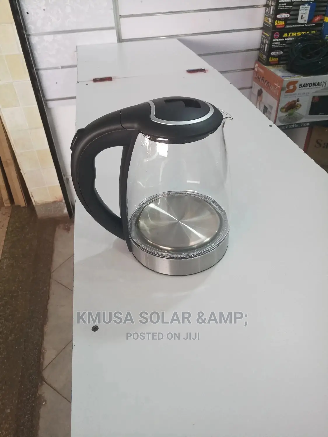 Glass Electric Percolator
