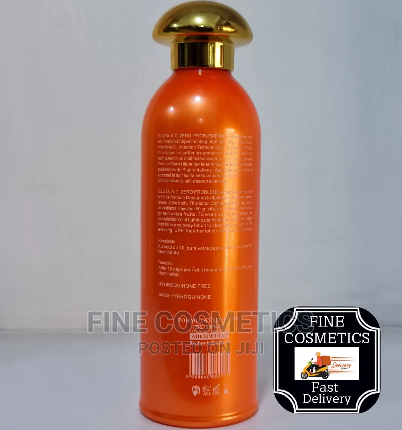 Glutathione Injection Extreme Whitening Milk Body Lotion