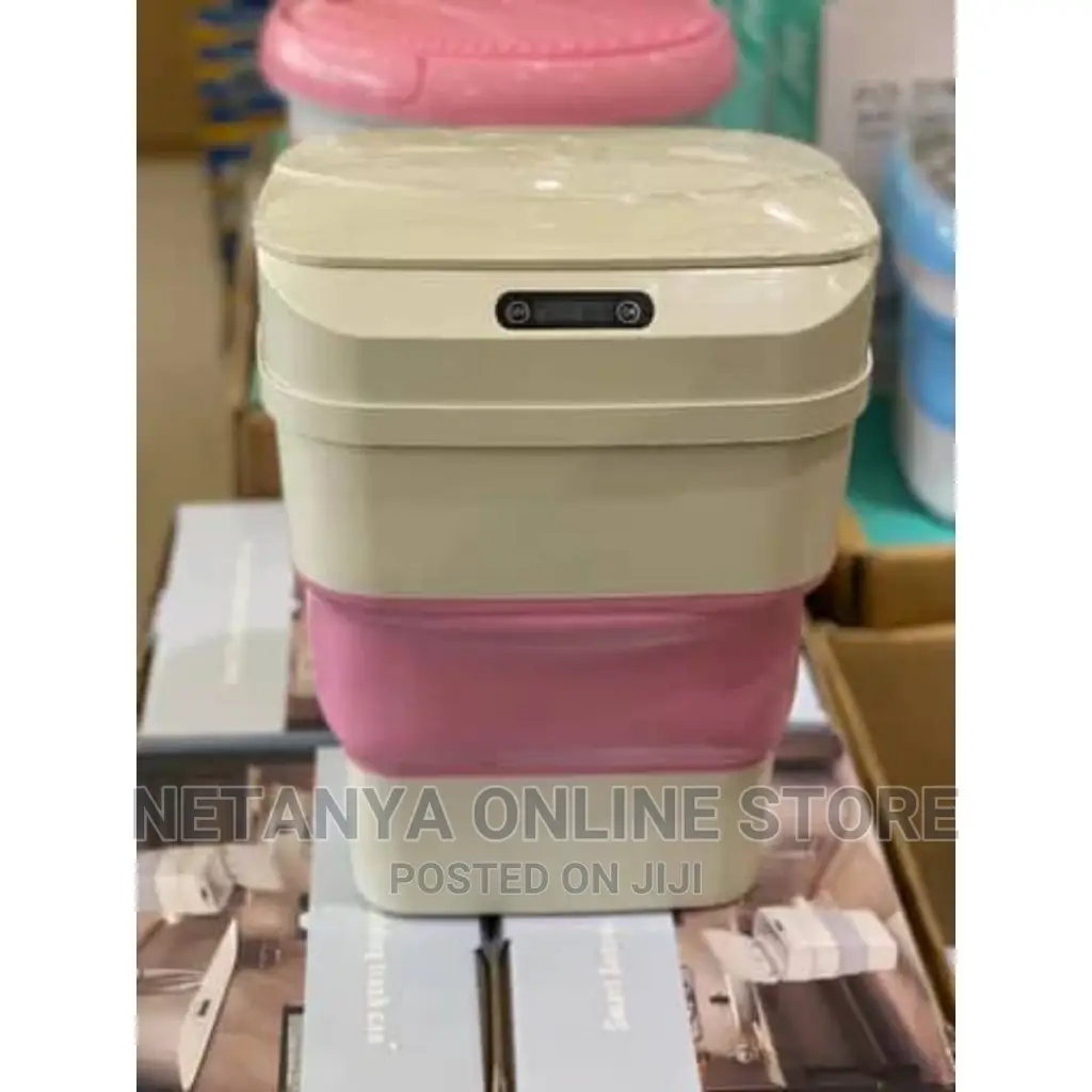 Smart Sensor Folding Trash Can