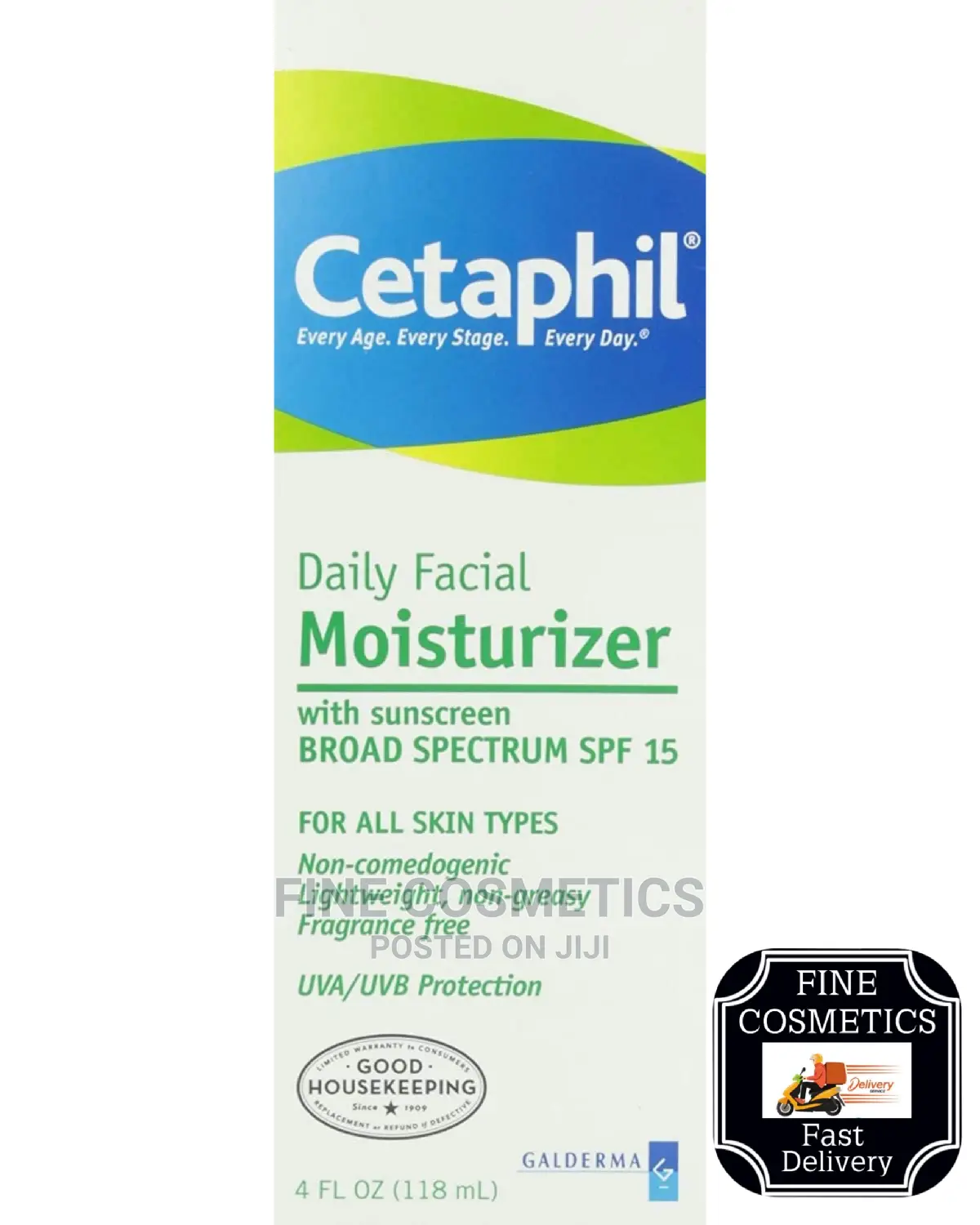 Cetaphil Daily Facial Moisturizer SPF 15 With Sunscreen 188g