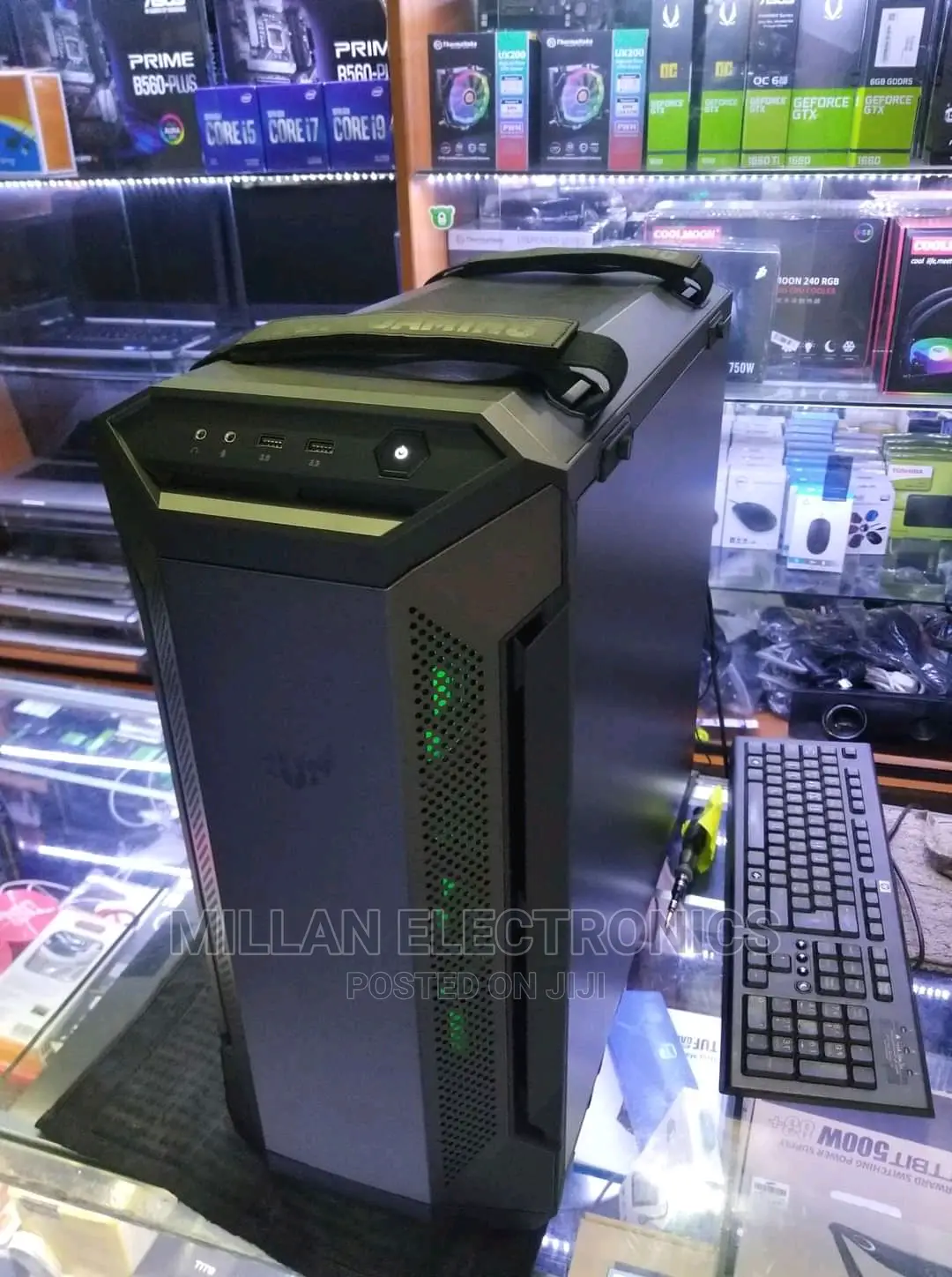 New Desktop Computer Asus TUF Gaming FX10CP 64GB Intel Core I9 SSD 1T