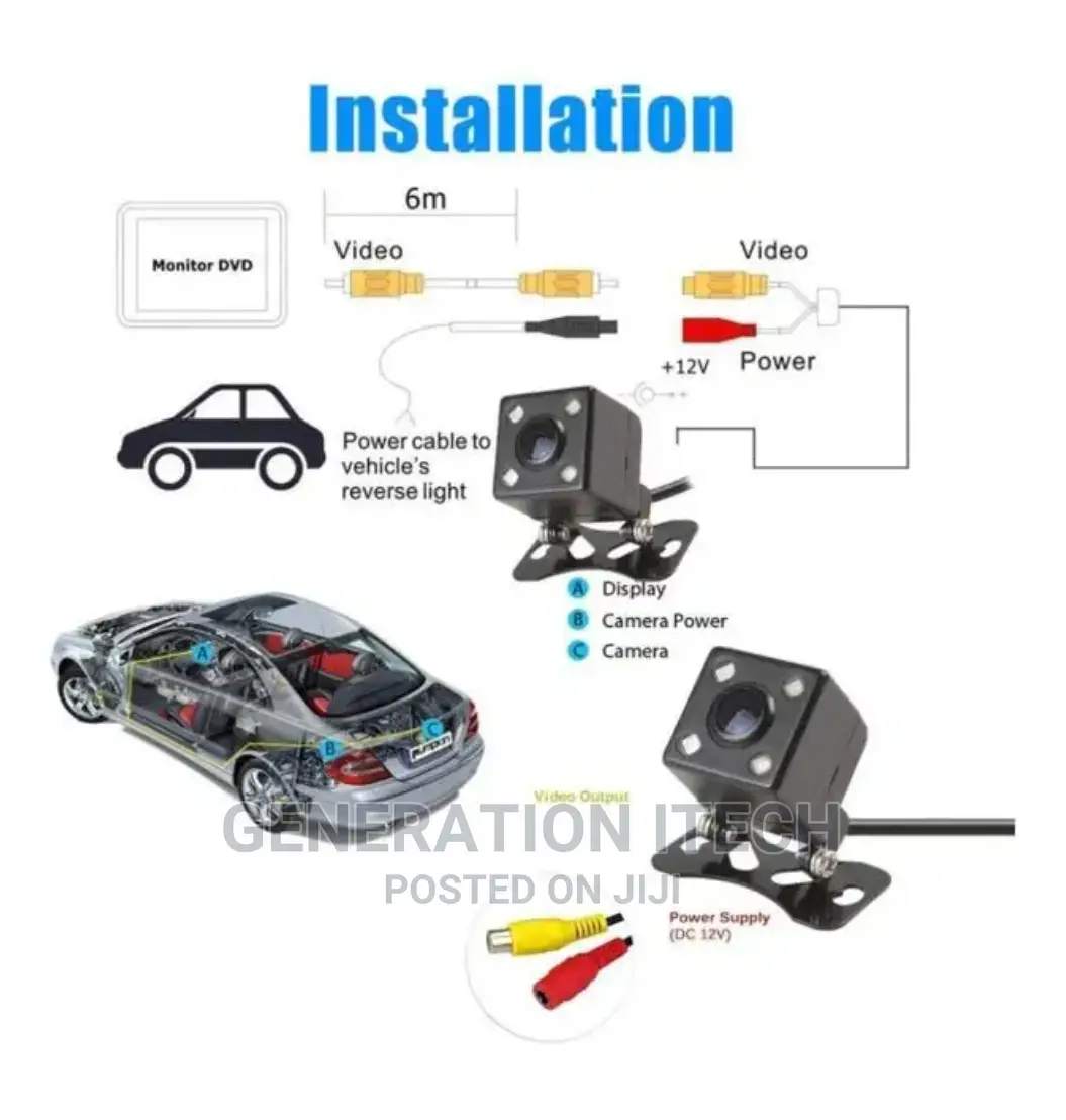Universal Parking Car Rear View Camera -Reverse