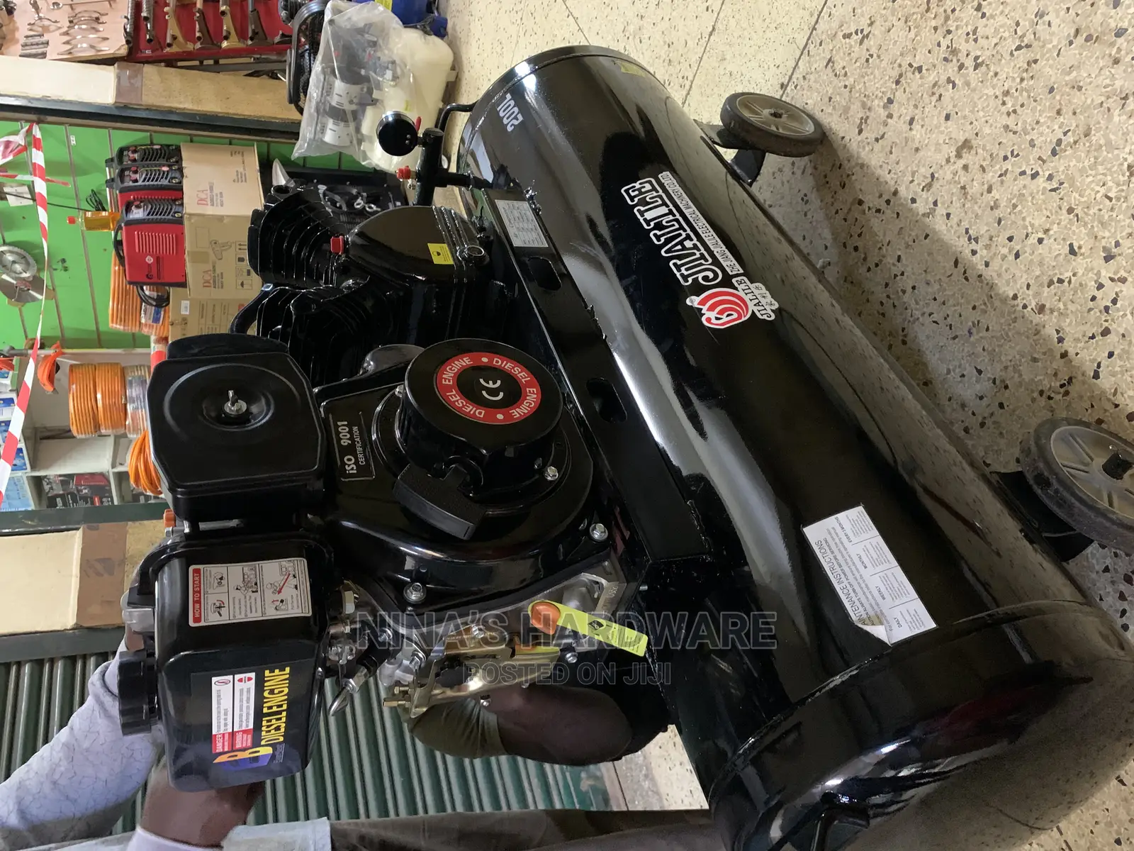 Diesel Fuel Engine Compressor (200ltr)