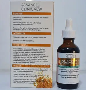 ADVANCED CLINICALS Tumeric Oil Perfect For Skin Problems 53g