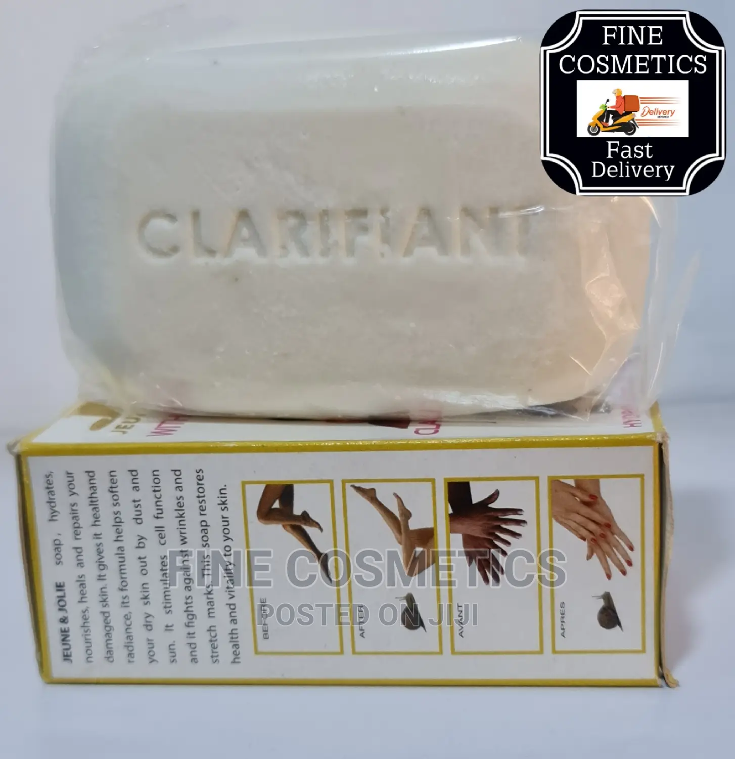 Jeune and Jolie Brightening Anti-Aging Bath Soap /J J Soap