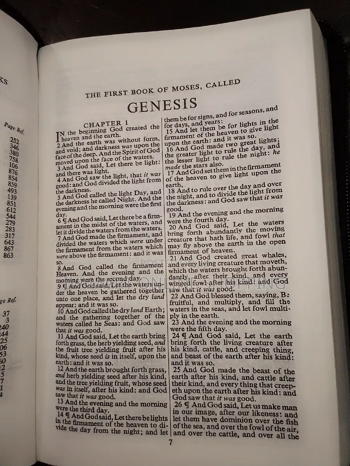Holy Bible King James Version KJV - With a Zip