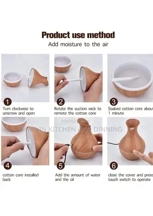 Humidifier With Essential Oils