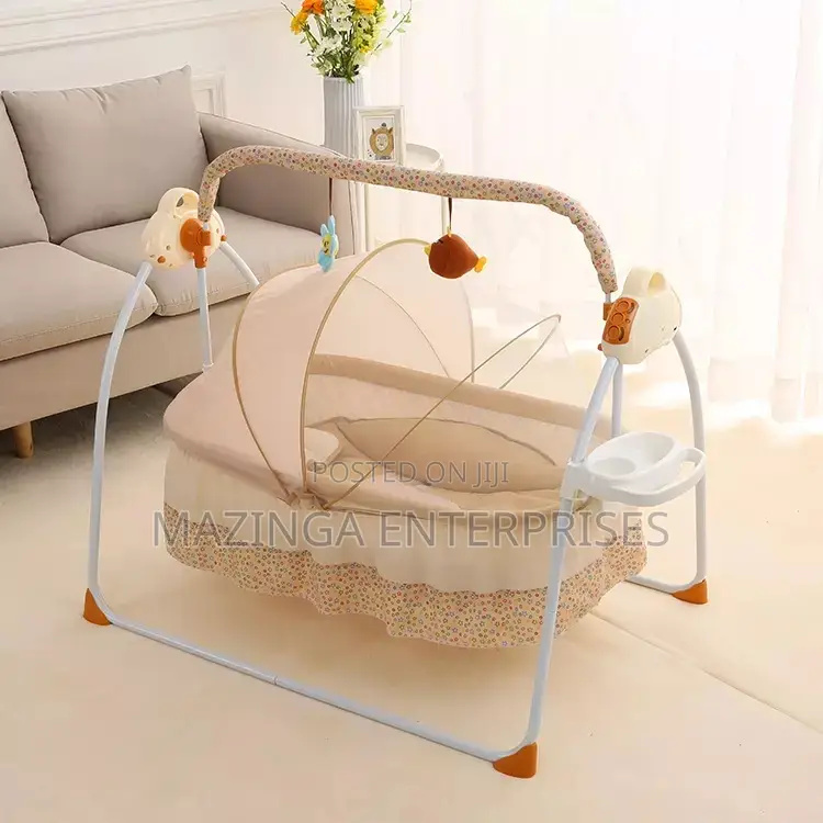 Automatic Baby Crib and Swing Bed