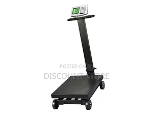 Commercial Platform Scales With Rollers 