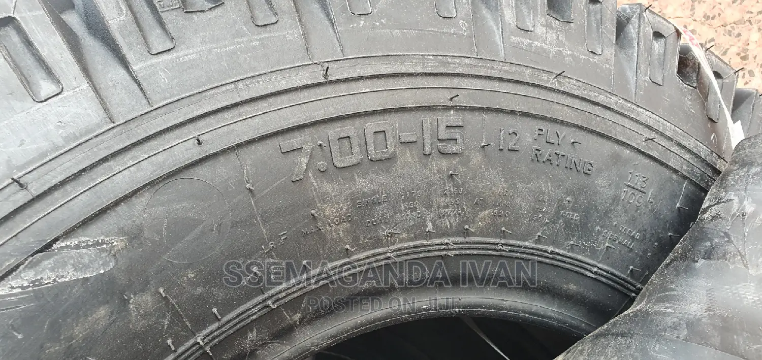 700r15 Mudgrip Behind Tires