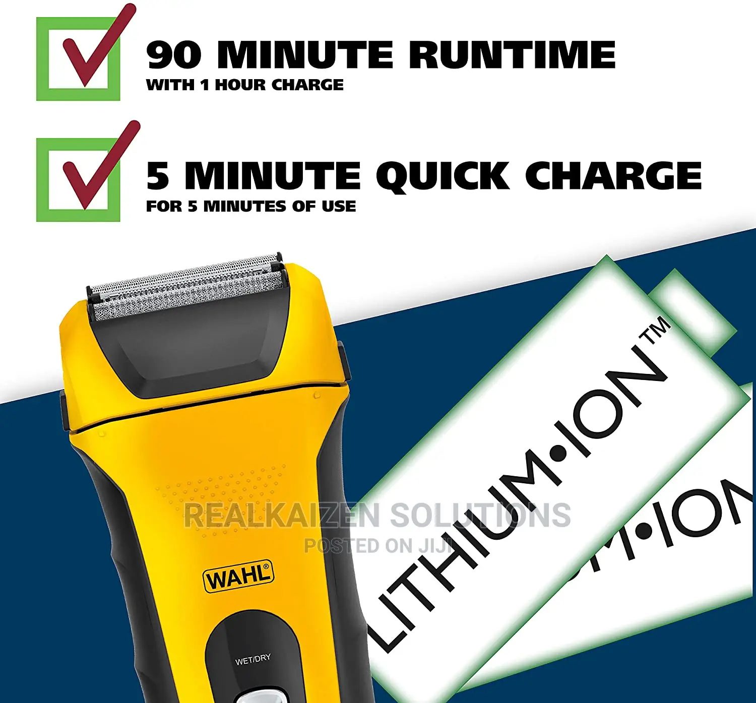 Wahl Lifeproof Rechargeable Waterproof Precision Trimmer