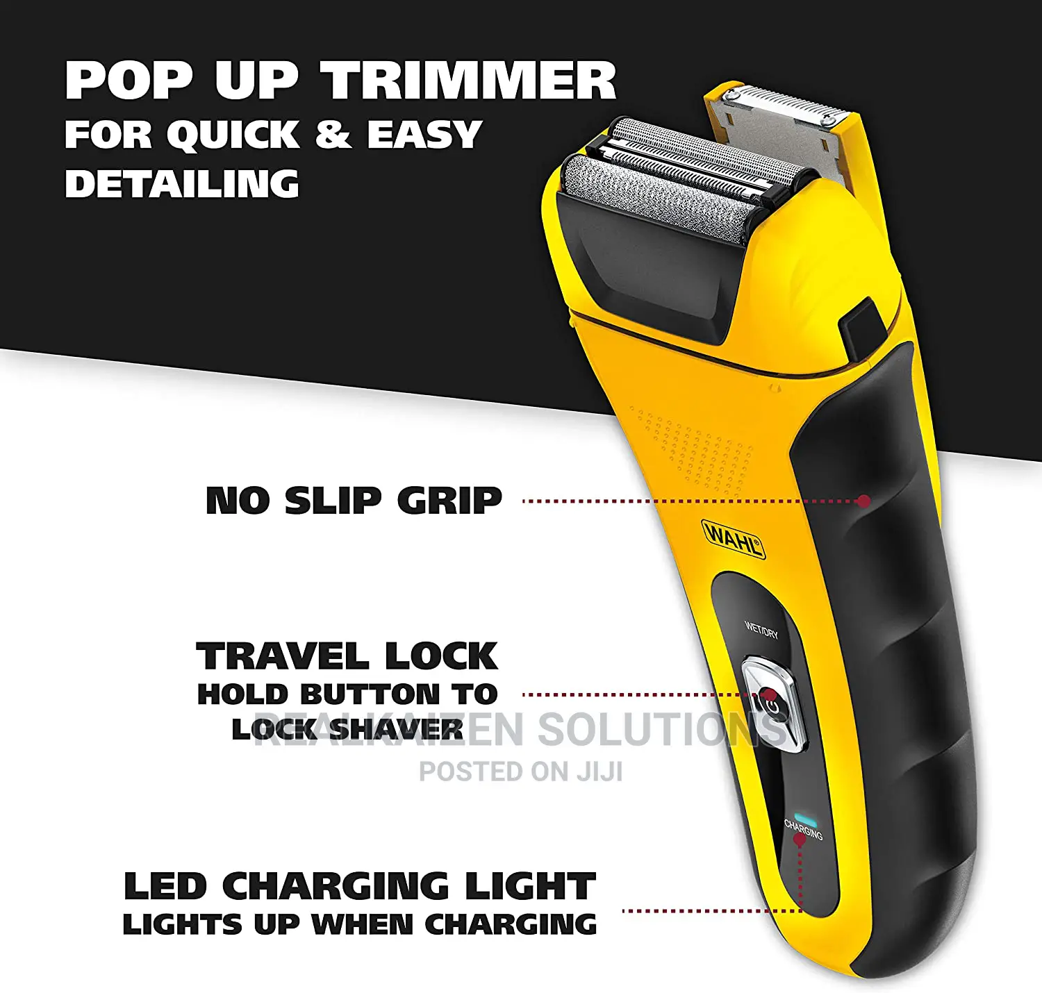 Wahl Lifeproof Rechargeable Waterproof Precision Trimmer