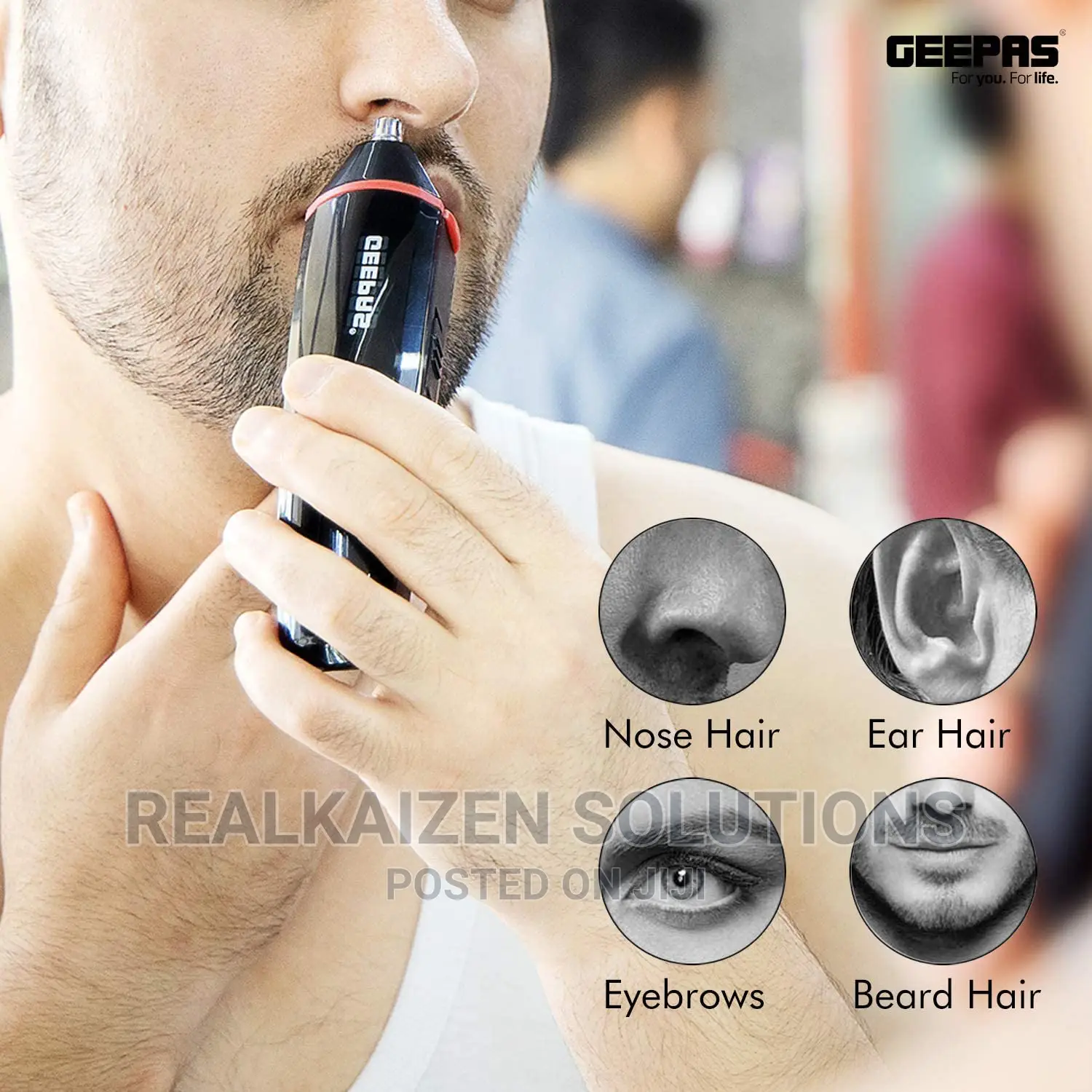 Geepas 7 in 1 Cordless Rechargeable Hair Trimmer