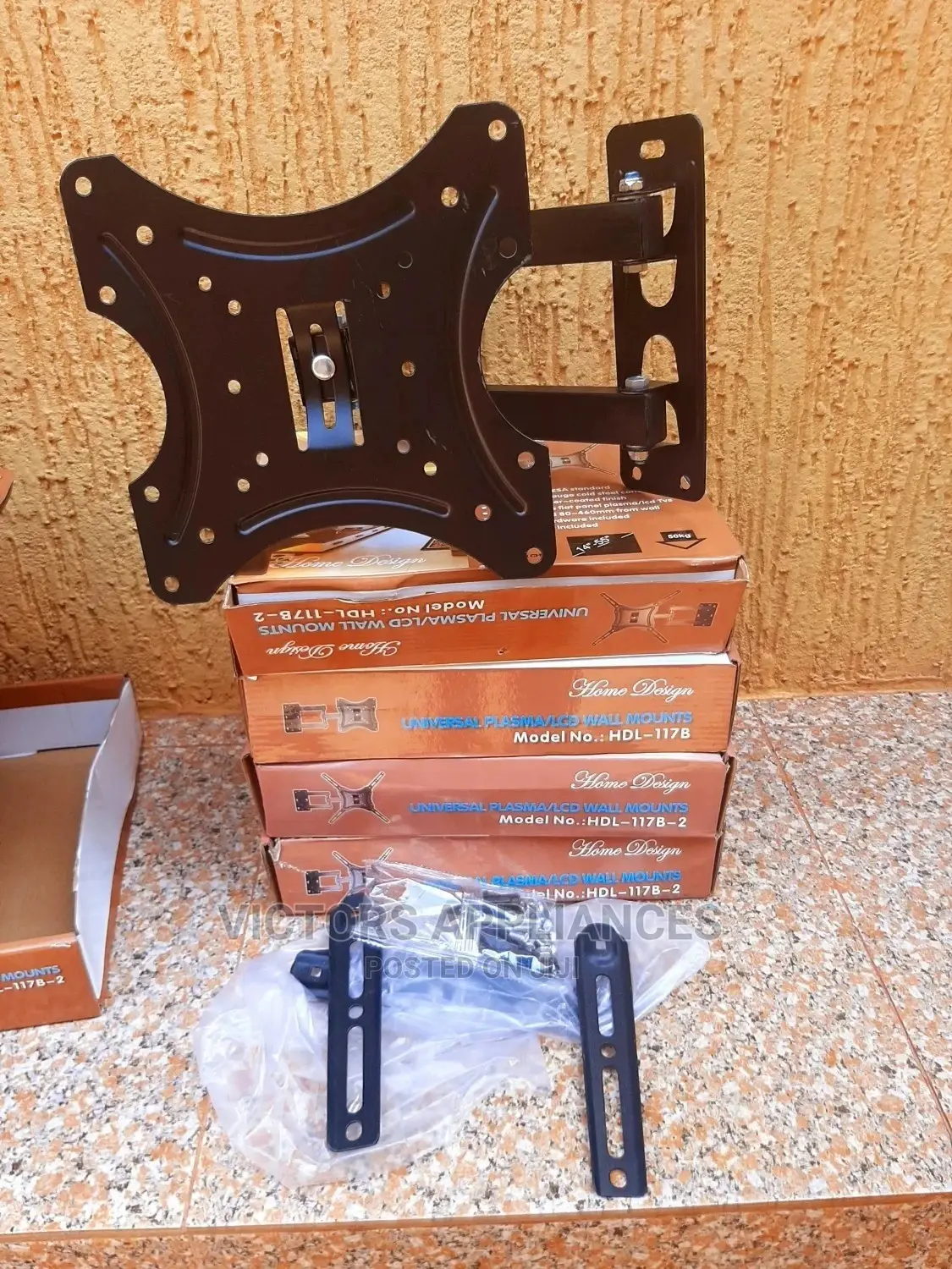 Movable Wall-Mount Brackets
