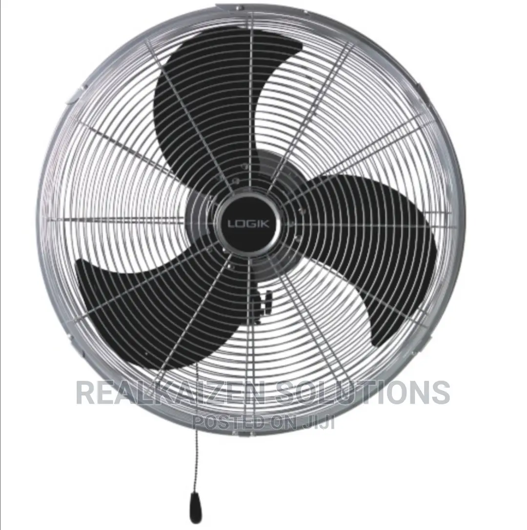 Logik High Velocity Heavy Duty Industrial Wall Fan 50cm in Kampala