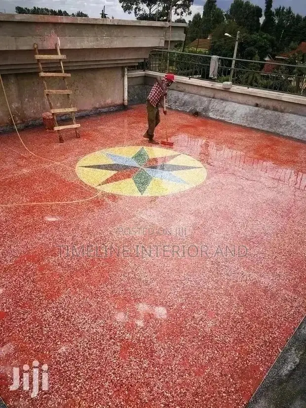 Redish Floor Terrazzo