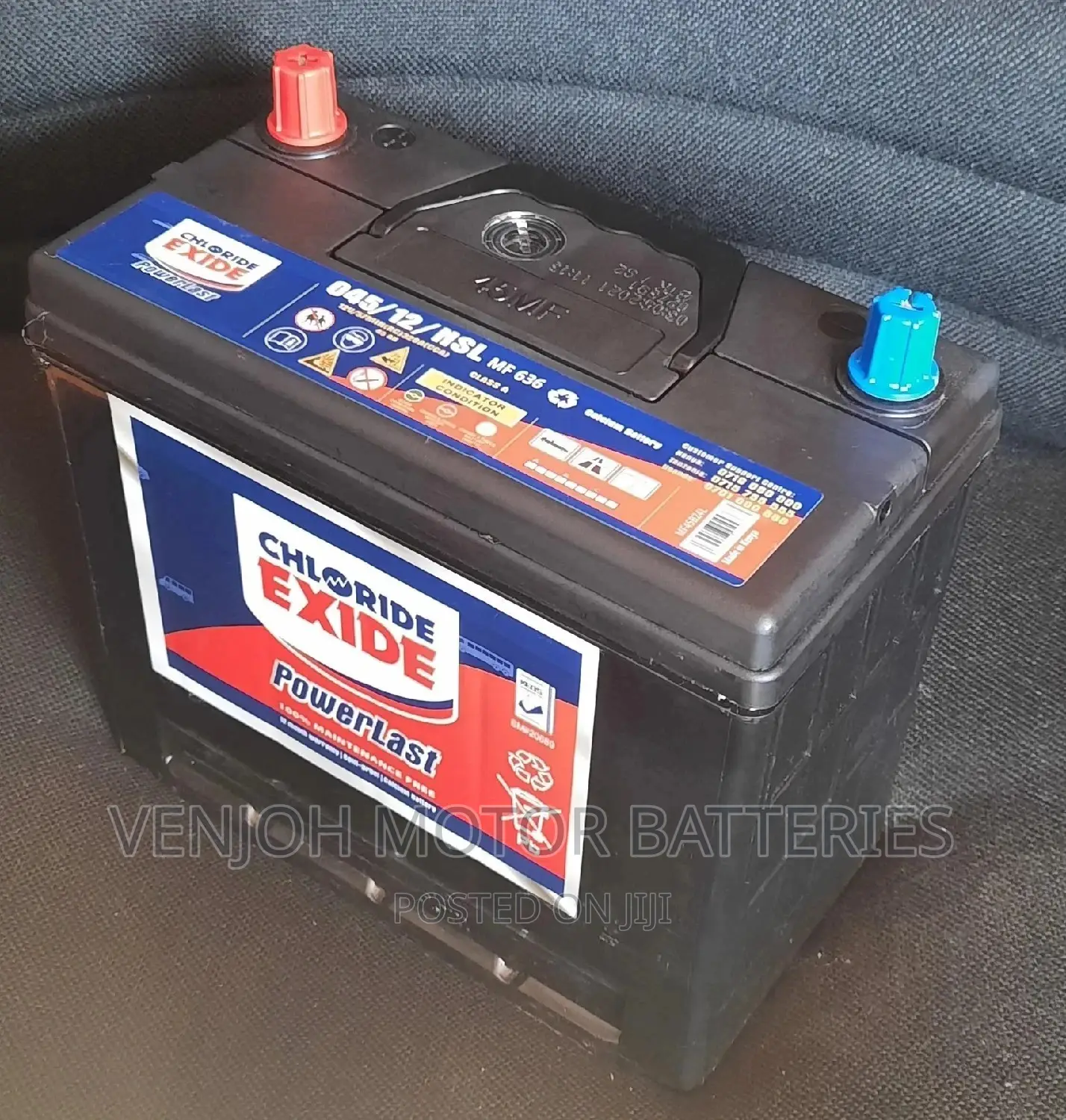 NS60/045 Powerlast Maintainance Free Car Battery