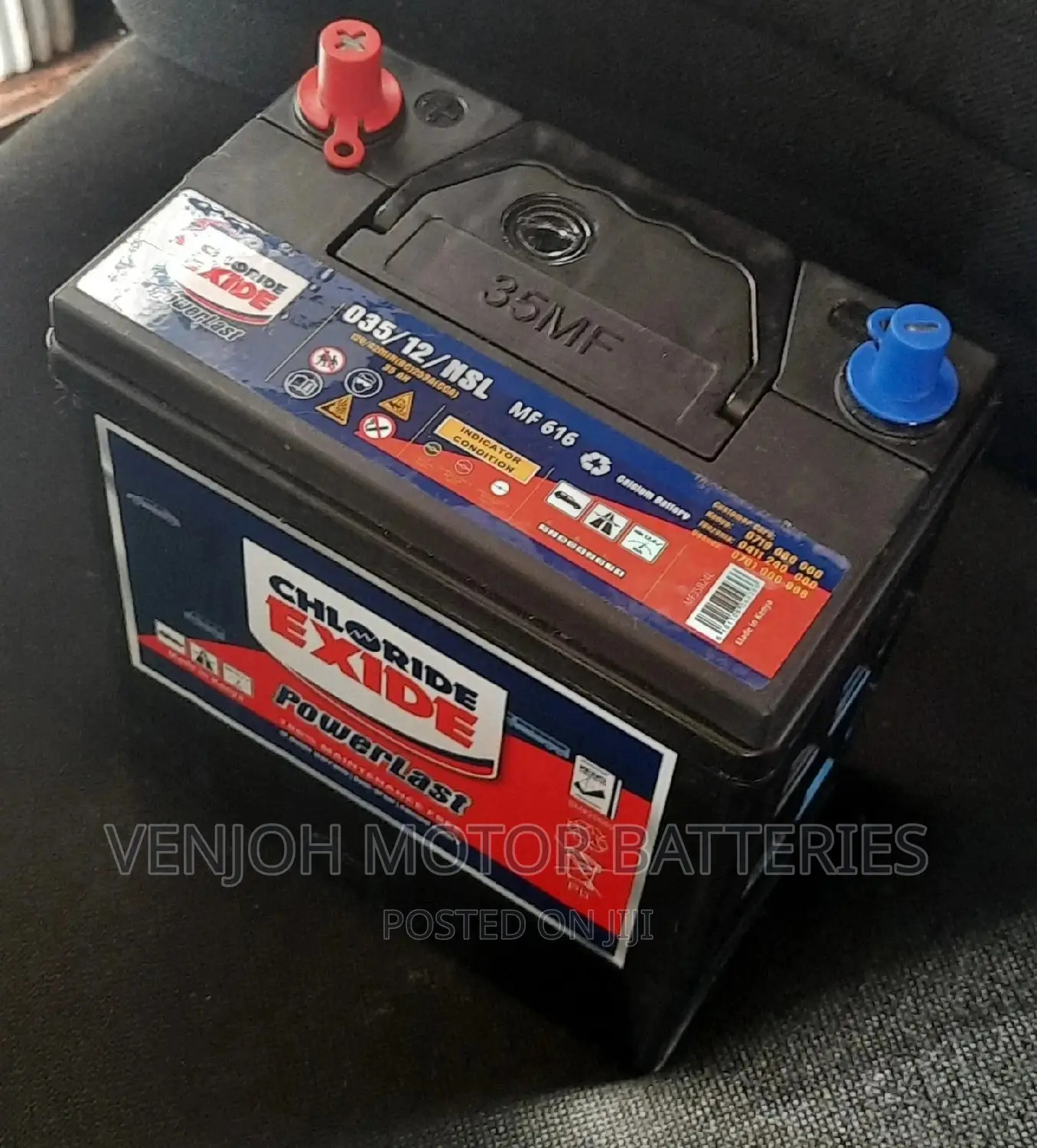 NS40/035 Powerlast Maintainance Free Car Battery