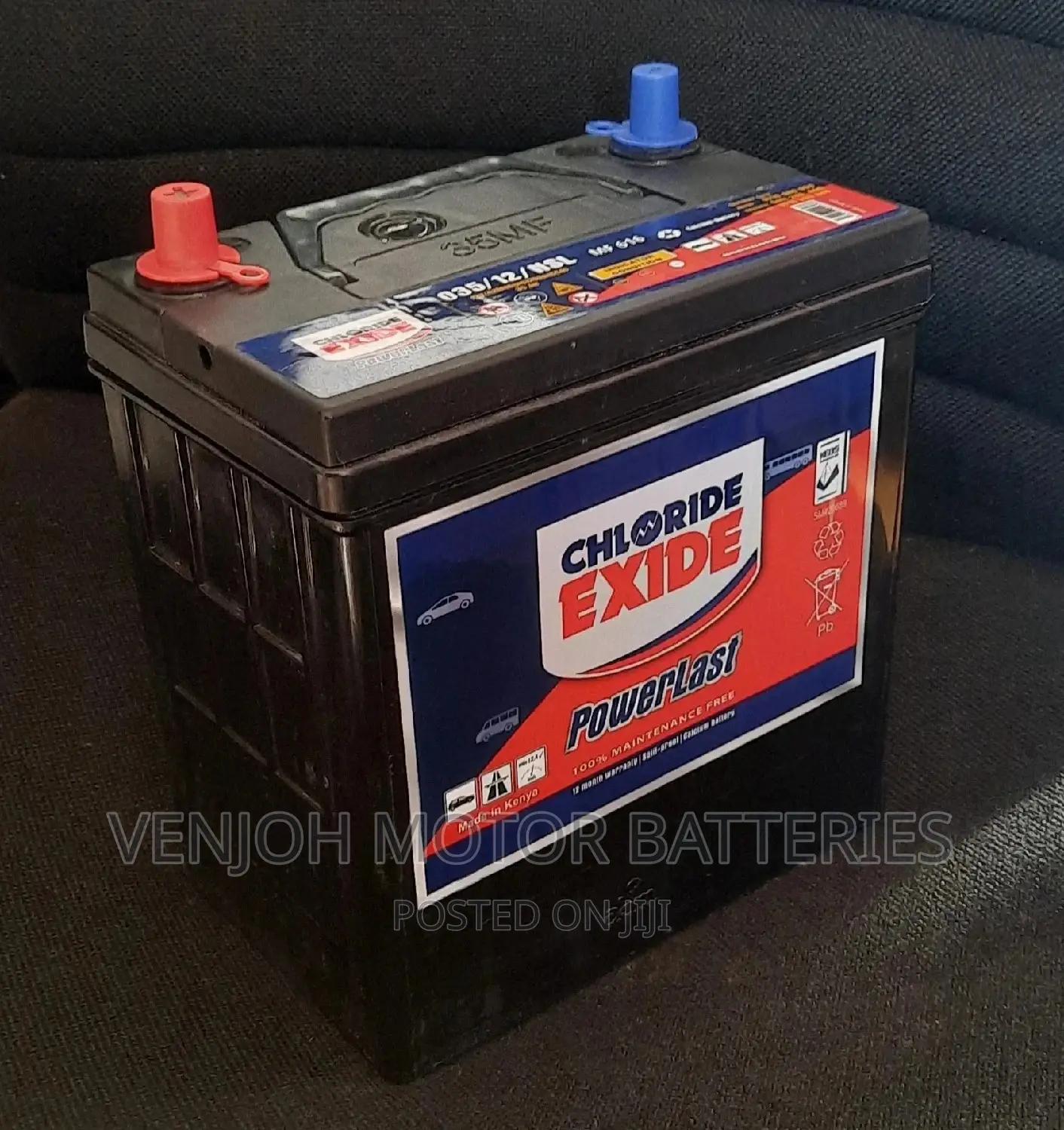 NS40/035 Powerlast Maintainance Free Car Battery