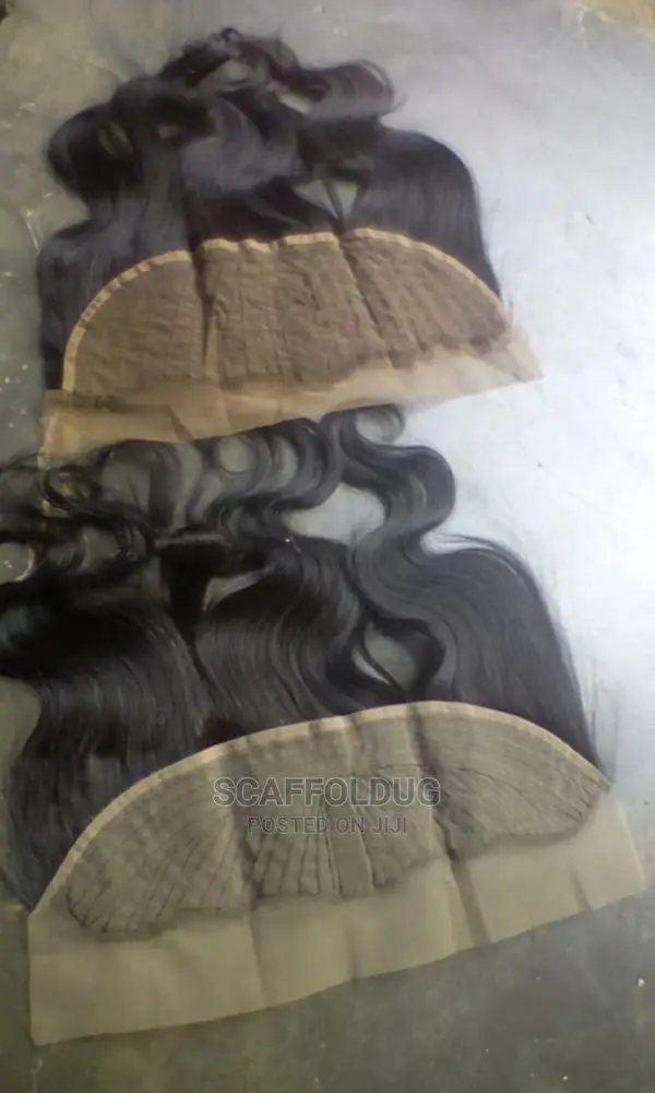 Human Hair Body Weave Ear to Ear Closure Size 14
