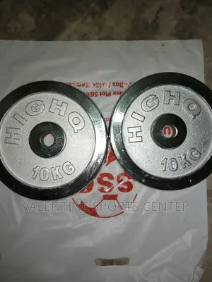 10kg Plates Silver