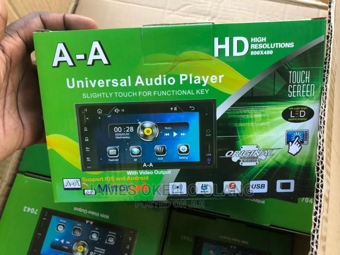 AA Full Hd Car Radio With Bluetooth