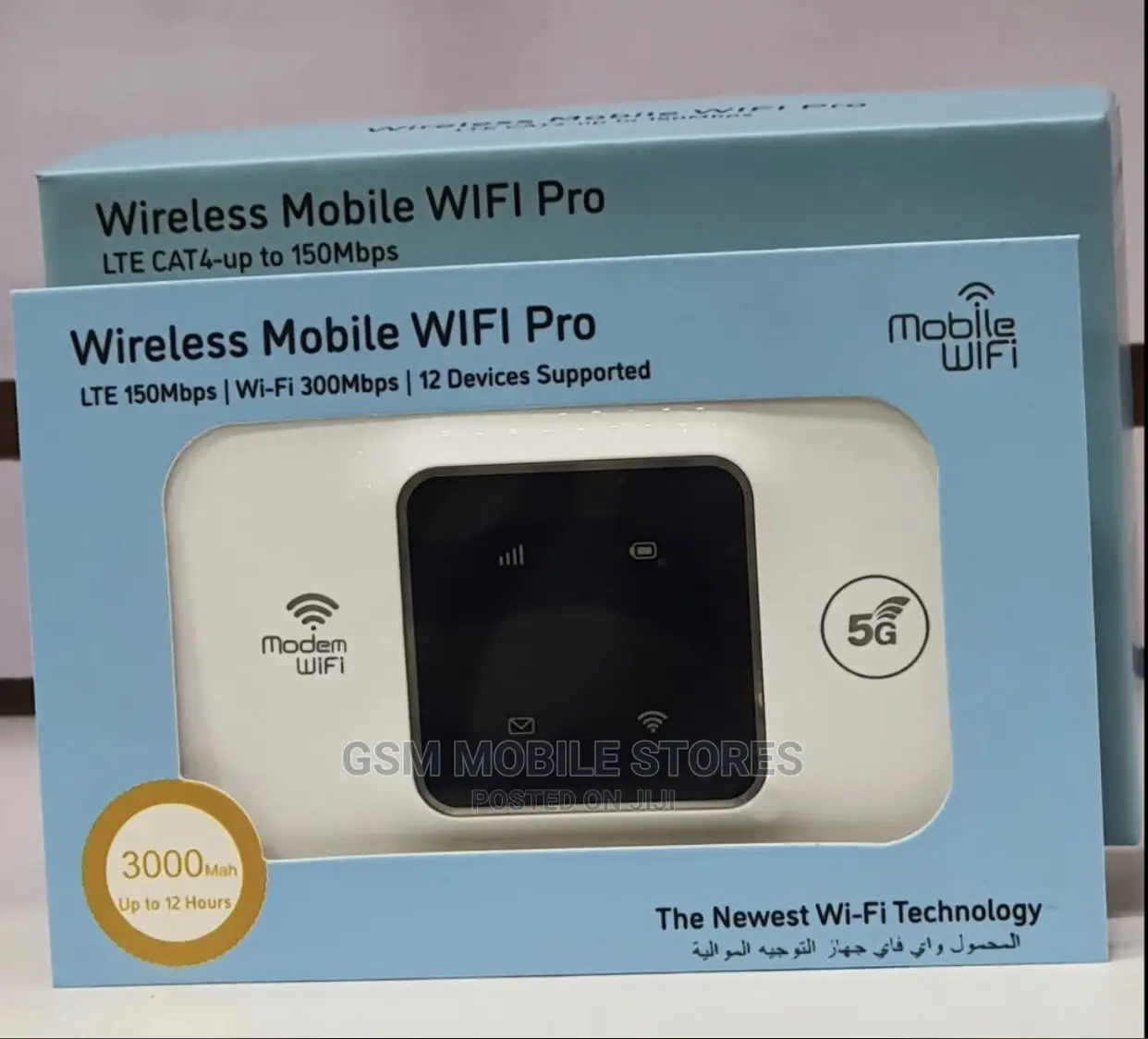 Toplink Hw52 Pro 5G Mifi 3000mah Battery Capacity